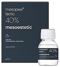 Fragrances, Perfumes, Cosmetics Face Peeling with 40% Lactic Acid - Mesoestetic Mesopeel Lactic 40%