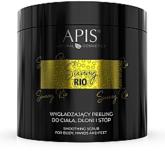 スムージング ボディ、ハンド & フット スクラブ - APIS Professional Sunny Rio Smoothing Scrub For Body, Hands And Feet — photo N1