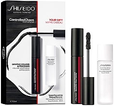 Fragrances, Perfumes, Cosmetics Set - Shiseido Controlled Chaos MascarAink (makeup/remover/30ml + mascara/11.5ml)