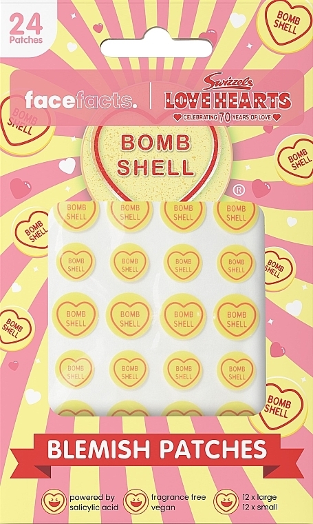 Bomb Shell Acne Patches - Face Facts Blemish Patches — photo N1