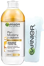 Fragrances, Perfumes, Cosmetics Set - Garnier Skin Naturals (micel/water/400ml + cotton pads/15pc)