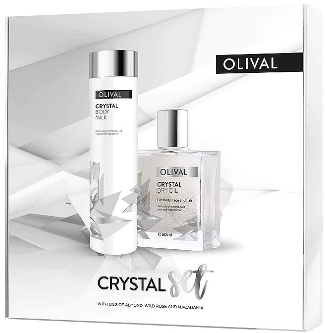 Set - Olival Crystal Set (b/milk/200ml + b/oil/50ml) — photo N1