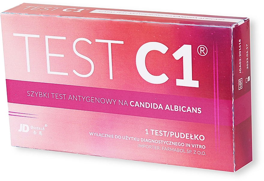 Quick Test for Intimate Fungal Infections  - Farmabol Test C1 — photo N1