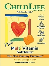 Fragrances, Perfumes, Cosmetics Orange Multivitamins - Child Life Multi Vitamin SoftMelts