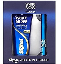 Fragrances, Perfumes, Cosmetics Set - Signal White Now Toothpaste (Toothpaste/50ml + bleach/pen/2ml)