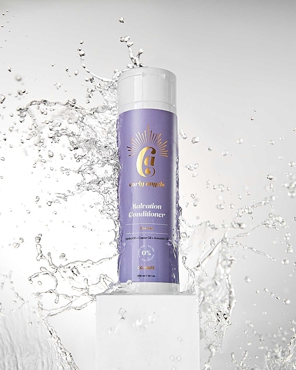 Conditioner for Curly Hair - Curly Angels Salvation Conditioner — photo N3