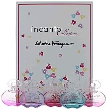 Fragrances, Perfumes, Cosmetics Salvatore Ferragamo Incanto Charms Gift Set - Set (edt 5ml + edt 5ml + edt 5ml + edt 5ml + edt 5ml)