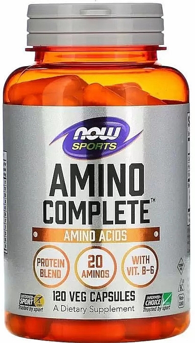 Sports Amino Complete Dietary Supplement - Now Foods Amino Complete Sports — photo N6