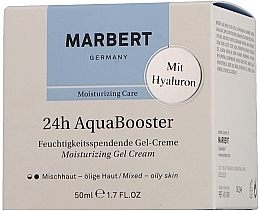 Fragrances, Perfumes, Cosmetics Oily Skin Moisturizing Cream - Marbert 24h Aquabooster Moisturizing Gel Cream Combination Skin-Oily Skin