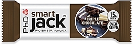 Fragrances, Perfumes, Cosmetics Three Chocolates Protein Bar with Oatmeal - PhD Smart Jack Triple Chocolate