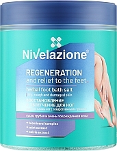 Fragrances, Perfumes, Cosmetics Regeneration & Relief Foot Salt - Farmona Nivelazione Herbal Foot Bath Salt