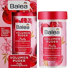 Hair Volumizing Powder - Balea Volume Pretty Pomegranate Powder — photo N2