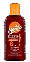 Dry Tanning Oil Gel with Carotene - Malibu Dry Oil Gel SPF8 — photo N1