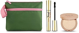 Fragrances, Perfumes, Cosmetics Set - Pupa Vamp! Forever Mascara & Wonder Me Glow (mascara/9ml + highlighter/7.5g + bag)