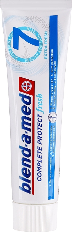 Toothpaste - Blend-a-med Complete 7+ Mouthwash Extra Fresh — photo N3