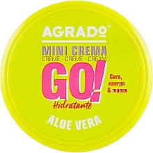 Fragrances, Perfumes, Cosmetics Moisturizing Face, Hand & Body Cream 'Aloe Vera' - Agrado Mini Cream Go!