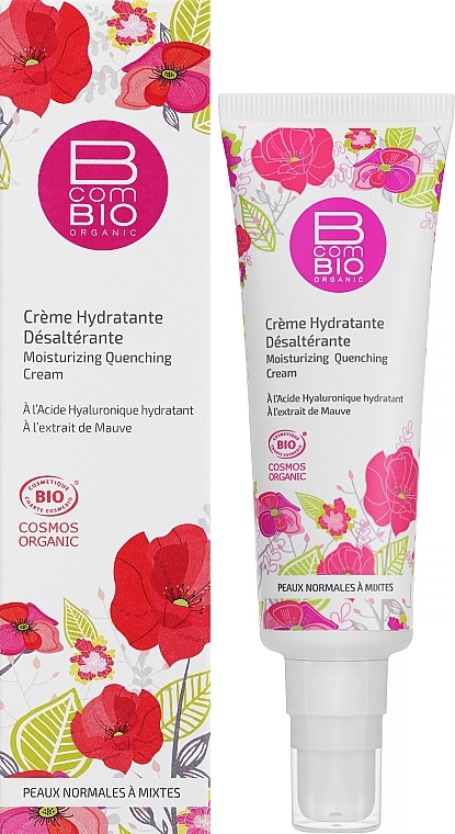 Moisturizing Cream for Combination Skin - BcomBIO Moisturizing Quenching Cream — photo N2