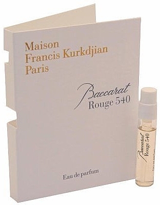 Maison Francis Kurkdjian Baccarat Rouge 540 - Eau de Parfum (mini size) — photo N2