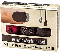 Nail Polish Set - Vipera Set Artistic Manicure (n/pol/5,5mlx3) — photo N1