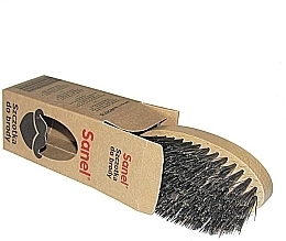 Beard Brush, light wood - Sanel Beard Brush — photo N2