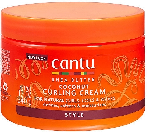 Curling Cream - Cantu Coconut Curling Cream — photo N2