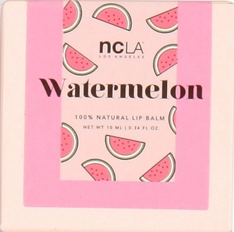 Watermelon Lip Gloss - NCLA Beauty Balm Babe Watermelon Lip Balm — photo N4