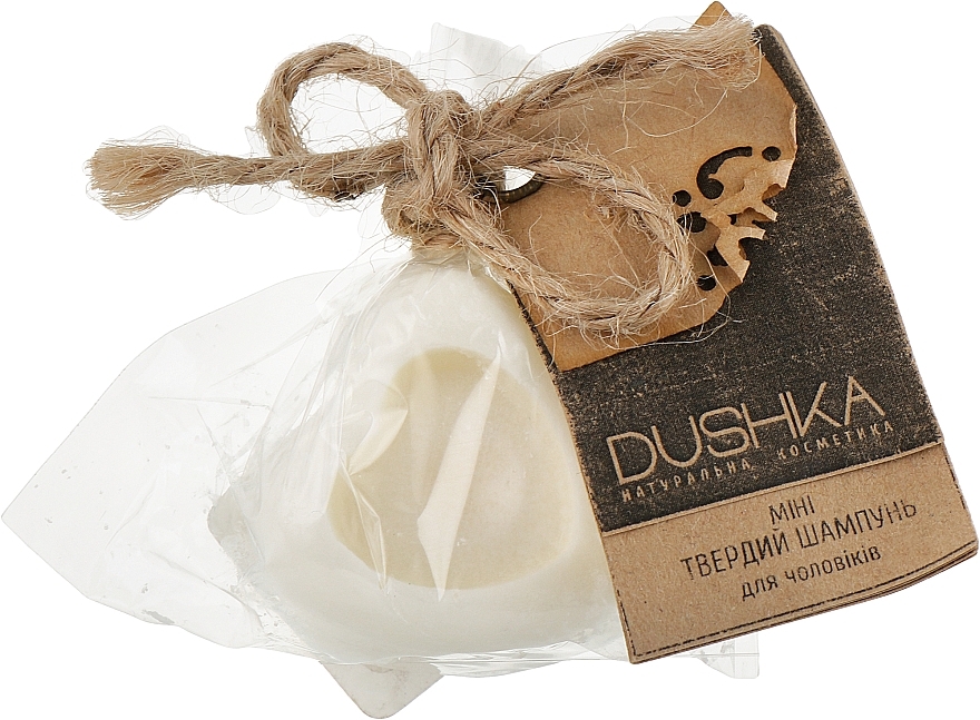 Men Shampoo Bar - Dushka (mini size)  — photo N1