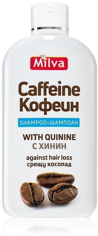 Hair Growth Stimulating & Anti Hair Loss Shampoo - Milva Shampoo with Caffeine & Quinine against Hair Loss — photo N1