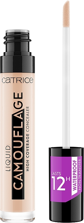 Liquid Face Concealer - Catrice Liquid Camouflage High Coverage Concealer — photo N2