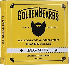 Set - Golden Beards Starter Beard Kit Big Sur (balm/60ml + oil/30ml + shm/100ml + cond/100ml + brush) — photo N7