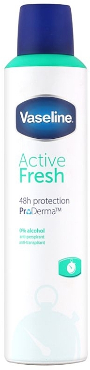 Deodorant Spray - Vaseline Active Fresh 48H Protection Spray — photo N1