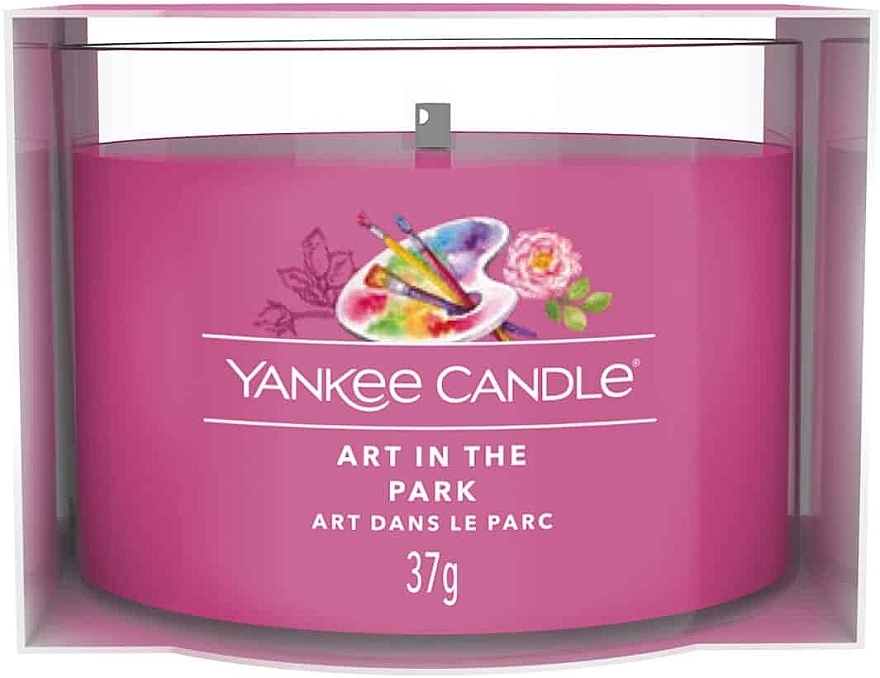 Mini Scented Candle in Glass - Yankee Candle Art In The Park Mini — photo N1