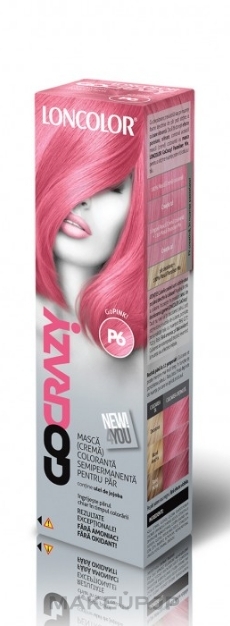 Semi-Permanent Hair Cream Color - Loncolor GoCRAZY! — photo P6 - Gopink!