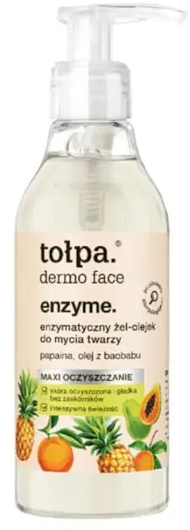 Face Cleansing Gel Oil - Tolpa Dermo Face — photo N1