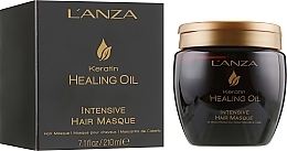 Intensive Hair Mask - L'anza Keratin Healing Oil Intesive Hair Masque — photo N2