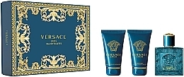 Versace Eros - Set (edt/50ml + sh/gel/50ml + ash/balm/50ml) — photo N1