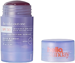 Sun Face & Body Stick - Hello Sunday The Take-Out One Invisible Sun Stick SPF 30 — photo N2