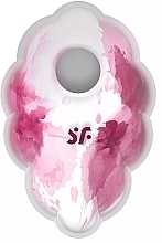 Vacuum Stimulator - Satisfyer Cloud Dancer Red Print — photo N1