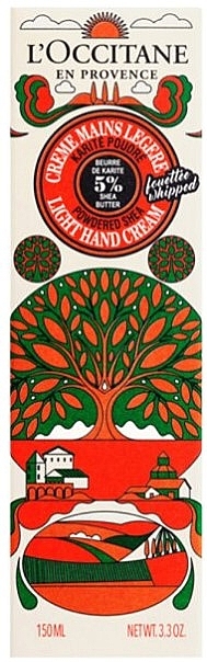 Hand Cream - L'Occitane Powdered Shea Light Hand Cream — photo N2