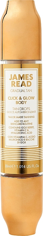 Self-Tanning Body Stick - James Read Gradual Tan Click & Glow Body Tan Drops — photo N1