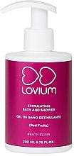 Fragrances, Perfumes, Cosmetics Red Fruits Stimulating Bath & Shower Gel - Lovium Stimulating Bath & Shower Gel Red Fruits