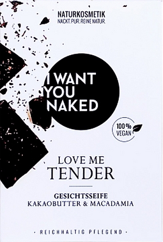 Kakaobutter & Macadamia Face Soap - I Want You Naked Love Me Face Soap — photo N1