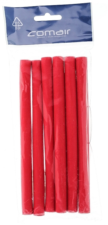 Flex Hair Curlers, red, 170mm, d12 - Comair — photo N1
