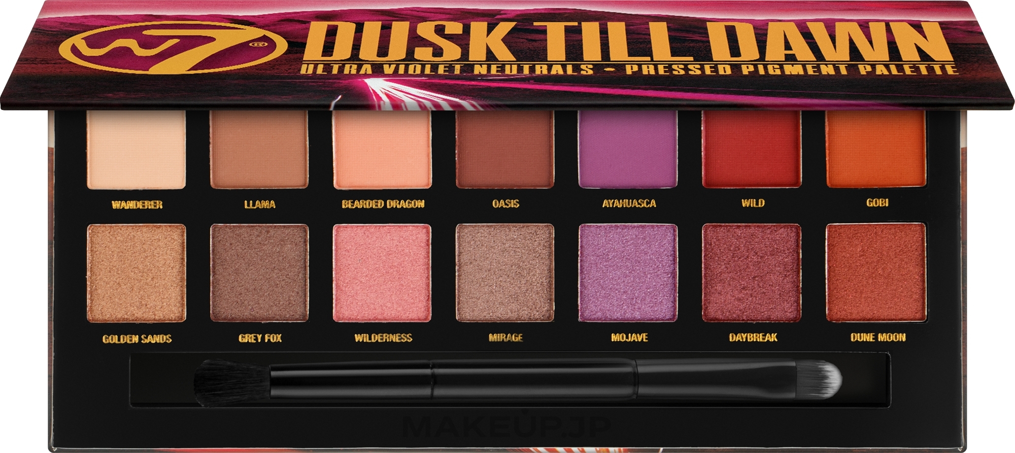 Eyeshadow Palette - W7 Dusk Till Dawn — photo 9.6 g