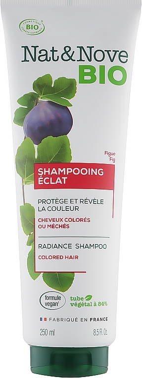 Fig Shampoo for Colored & Highlighted Hair - Eugene Perma Nat&Nove BIO — photo N2