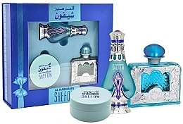 Fragrances, Perfumes, Cosmetics Al Haramain Shefon - Set (edp/60ml + perf/oil/20ml + bukh/40g)