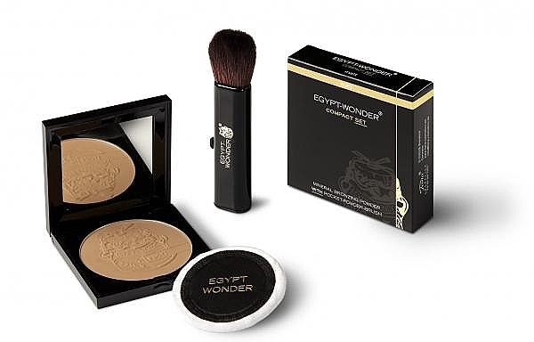 Set - Egypt-Wonder Compact Matt (f/powd/10g + makeup/brush) — photo N1