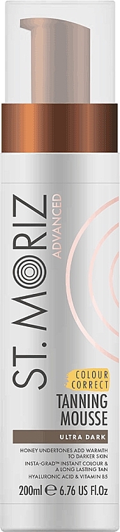 Self-tanning Correction Mousse, Ultra-Dark - St. Moriz Advanced Colour Correcting Tanning Mousse Ultra Dark — photo N1