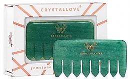 Massage Aventurine Comb - Crystallove Aventurine Comb — photo N7