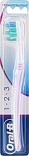 Medium 35 Toothbrush, lilac - Oral-B 1-2-3 Classic Care 35 Medium — photo N1